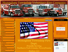 Tablet Screenshot of monaghanfire.com